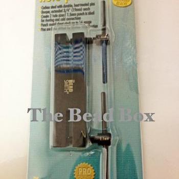 Two hole screw down punch